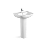 Lavamanos blanco con pedestal, Imperial