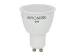 Bombillo led regulable base socket gu10 6 watts 4100 kelvin 127 voltios, Magnum