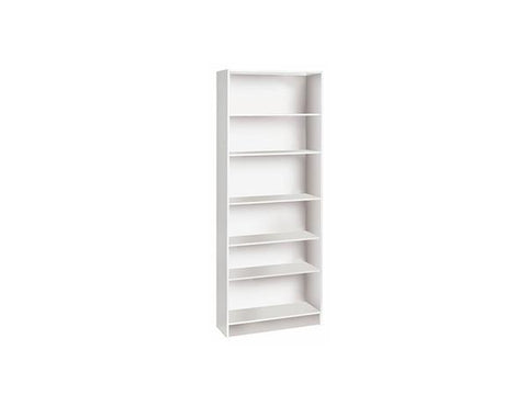 Librero decorativo de 6 niveles color blanco, Demeyere