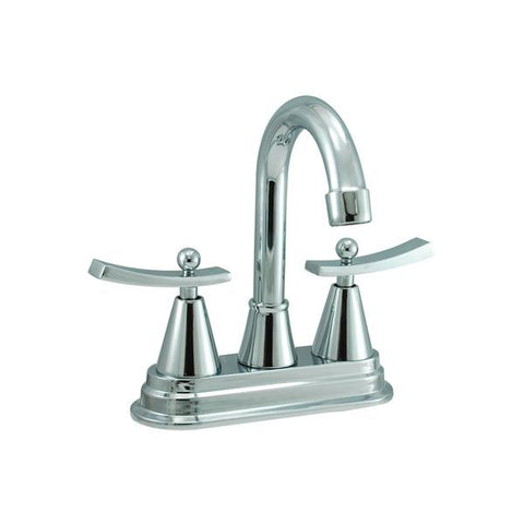 Llave de lavamanos cromada imperial de 4", Imperial