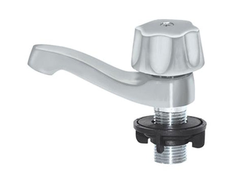 Llave para lavamanos sencillas con copa de metal aquatek, Aquatek