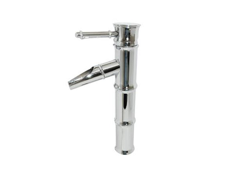 Llave alta monocomando para lavamanos bamboo cromado imperial, Imperial