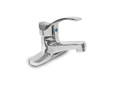 Llave para lavamanos monocomando bronce-cromado imperial, Imperial