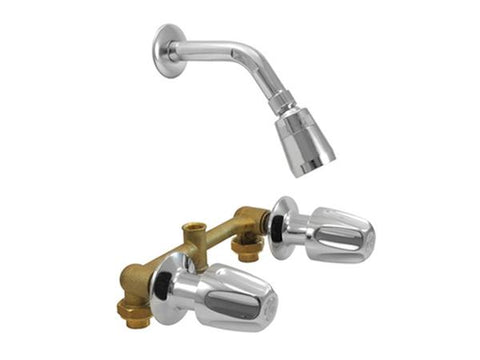 Llave doble para regadera de baño aquatek, Aquatek