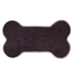Mantel invidivual de hueso para mascota