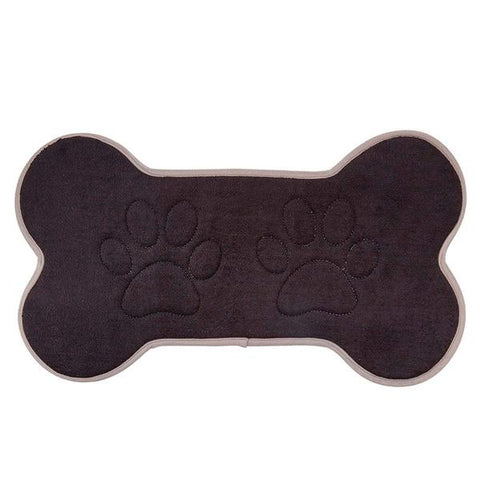 Mantel invidivual de hueso para mascota
