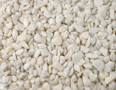 Saco de piedra crema para jardin 40 libras