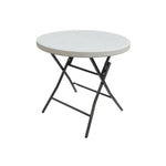 Mesa plástica redonda plegable, Quest