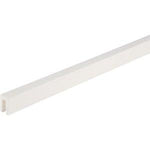 Moldura de suspensión para planchas de color blanco, Dimensions plastic lattice
