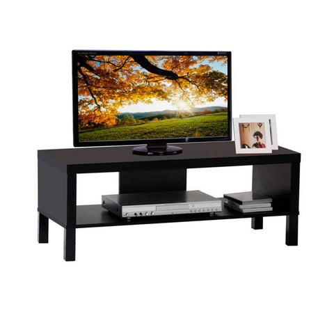 Mueble rack negro para televisor