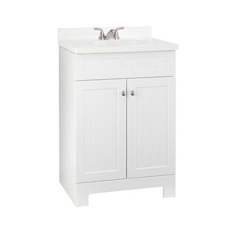 Mueble rich 24" edge combo blanco, Continental cabinets