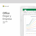 Marca: MICROSOFT, SOFTWARE, MICROSOFT OFFICE HOGAR Y EMPRESAS PARA PC/MAC 2019 - 1 USUARIO