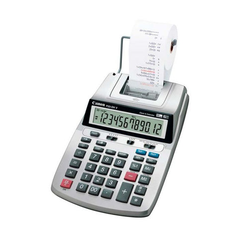 Marca: CANON, CALCULADORAS Y SUMADORAS, CALCULADORA DE IMPRESIÓN CANON P23DH
