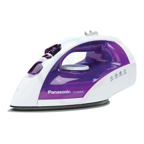 Plancha a vapor con suela de cerámica y cable retráctil, Panasonic