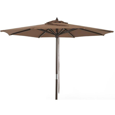 Paragua para exteriores color chocolate de 7.5'
