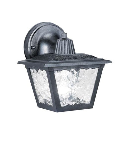 Lámpara de pared para exteriores negra policarbonato mono luz 60 watts, Westinghouse