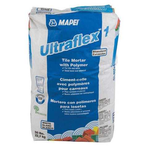Pegamento ultraflex 1 blanco 20kg, Mapei