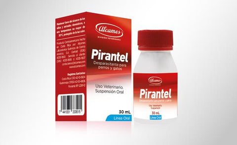 Pirantel desparasitante alcames