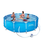 Piscina con soporte de metal de 365 cm, Bestway