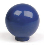 Tirador redondo de plástico azul para mueble, Pacifica hardware
