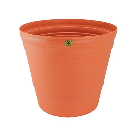 Pote artesanal chocolate de 12x11, Plastico la ardilla