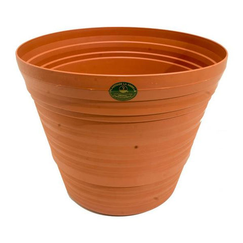 Pote artesanal de 12x11" surtido, Plastico la ardilla