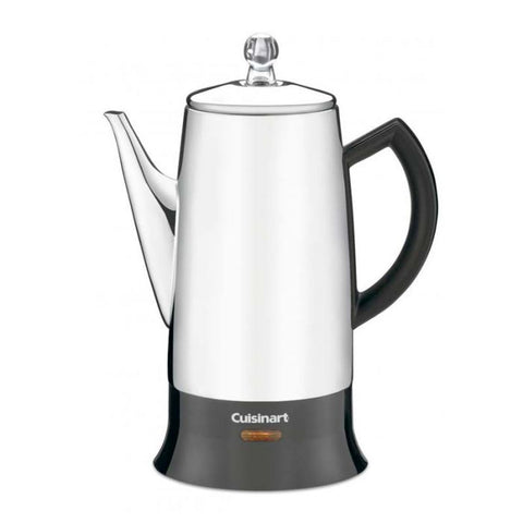 Marca: CUISINART, CAFETERAS, PERCOLADOR DE CAFÉ CLASICO CUISINART PRC12 12 TAZAS - ACERO INOXIDABLE