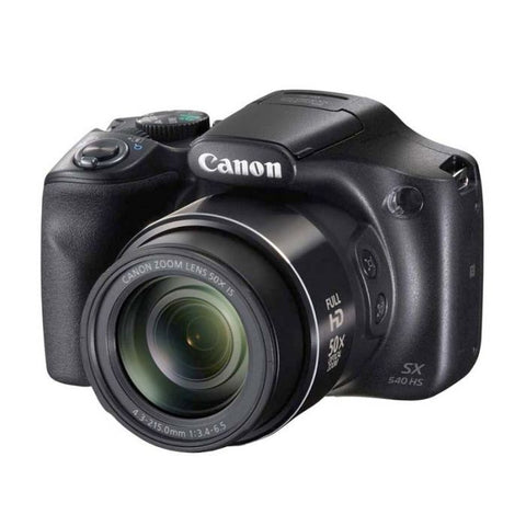 Marca: CANON, CÁMARAS PROFESIONALES Y SEMI-PROFESIONALES, Cámara Digital Canon PowerShot SX540-HS | Zoom 50X - Negro