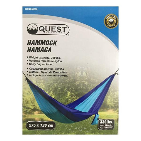 Hamaca parachute de 330 libras, Quest