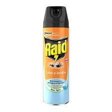 Insecticida raid casa y jardín de 400 ml