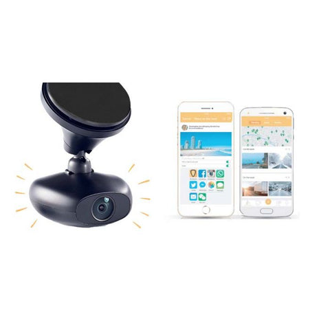Marca: ROADEYES, CÁMARAS PARA AUTOS, ROADEYES TABLERO DE VIDEOCÁMARA SOCIAL Y CONECTADA PARA EL COCHE - RECSMART