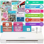 Silhouette Cameo 3 Bluetooth w/26 Oracal Sheets, Guides, 24 Pens and More Color Rosado