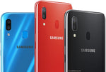 SAMSUNG, GALAXY A30, 32GB, 3GB RAM, MICROSD HASTA 512GB, 6.4", NEGRO, SINGLE SIM, OCTACORE, CAMARA 16MP, SELFIE 16MP