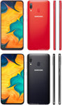 SAMSUNG, GALAXY A30, 32GB, 3GB RAM, MICROSD HASTA 512GB, 6.4", NEGRO, SINGLE SIM, OCTACORE, CAMARA 16MP, SELFIE 16MP