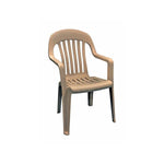 Silla plástica alta