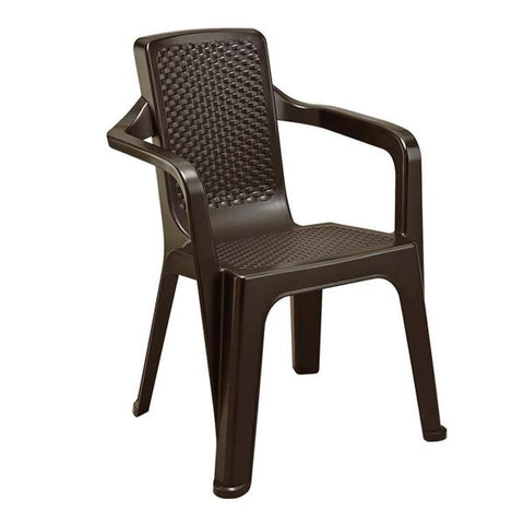Silla plástica con brazo estilo eterna, Rimax