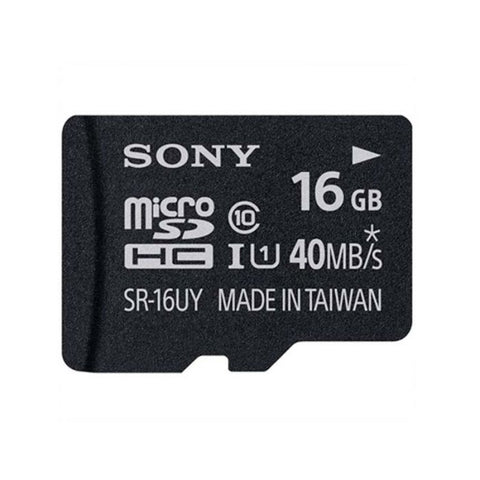 Marca: SONY, MEMORIAS MICRO SD, 16GB MEMORIA MICRO SD UHS 1 SD ADAPTADOR CLASS 10 ESTUCHE