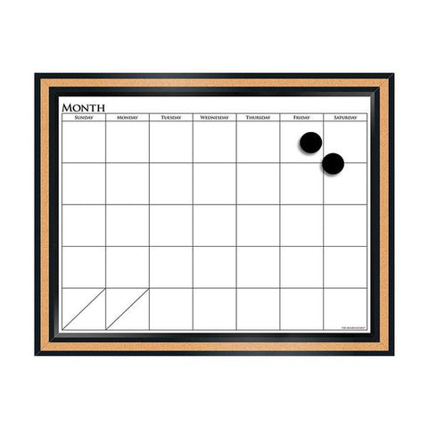 Tablero magnético calendario corcho 18" x 22", Board dudes