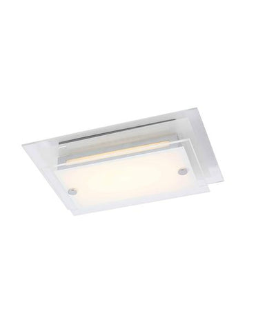 Lampara led de 7 watts con acabado cromo en vidrio esmerilado, Westinghouse