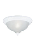Lampara de 3 luces de 15 pulgadas blanco hielo y vidrio especial remolinado, Westinghouse