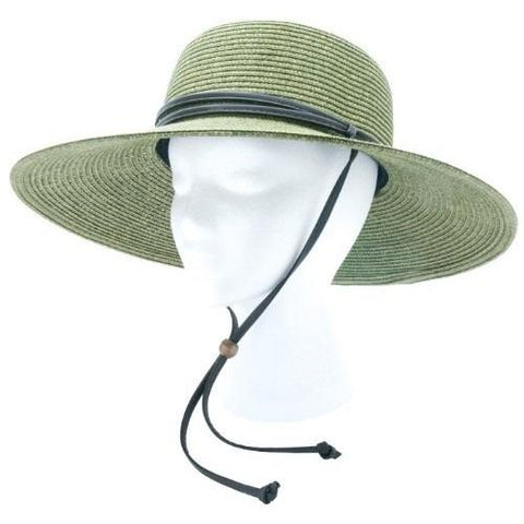 Sombrero ancho trenzado para mujer, Sloggers
