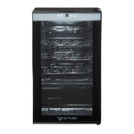 Vinturi | 24 Bottle | Freestanding Wine Refrigerator | Negro